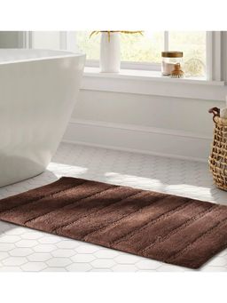 Maspar - Cotton Anti-Skid Quick Dry Water Absorbent Soft Bath Mat Brown