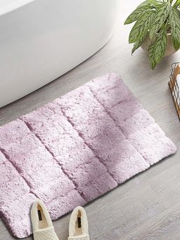 Maspar - Cotton Anti-Skid Quick Dry Water Absorbent Soft Bath Mat Purple