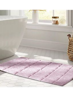 Maspar - Cotton Anti-Skid Quick Dry Water Absorbent Soft Bath Mat Purple