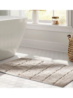 Maspar - Cotton Anti-Skid Quick Dry Water Absorbent Soft Bath Mat Beige