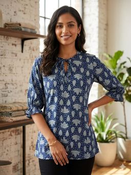 Gahan - Women Printed Short Tunic