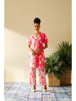 Label Deepika Nagpal - Kiko Rose Pant (Set of 2)