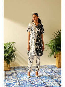 Label Deepika Nagpal - Kiko Black Pant (Set of 2)