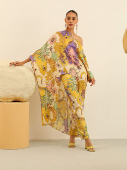 Label Deepika Nagpal - Yellow Jasper Co-ord -Firefly (Set of 2)