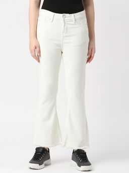 Pepe Jeans - Dion Flare Cropped Slim Fit High Waist Boot Cut Jeans