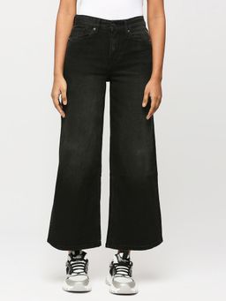 Pepe Jeans - Hailey Black High Rise Loose Fit Jeans