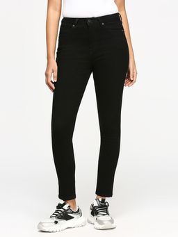 Pepe Jeans - Dion Black High Rise Skinny Fit Jeans