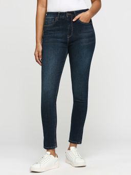 Pepe Jeans - Dion Dark Blue High Rise Skinny Fit Jeans