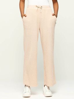 Pepe Jeans - Beige Wide Leg Sweatpants