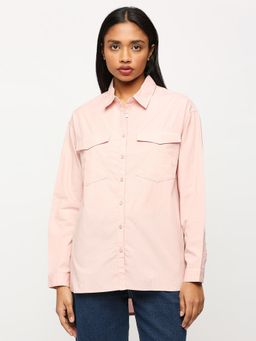 Pepe Jeans - Soft Pink Full Sleeved Shirt