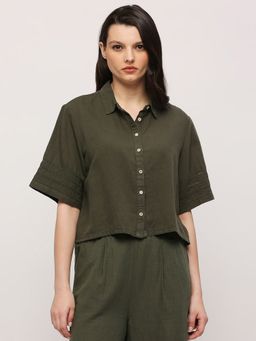 Pepe Jeans - Olive Short Sleeved Shirt