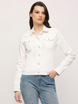 Pepe Jeans - White Front Pocket Trucker Jacket