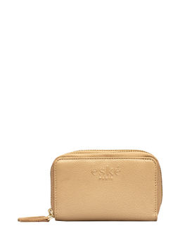 Eske - Gold Cosmos Marcie Double Zip Around Wallet For Women