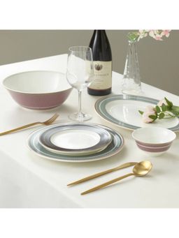 Momentz - Regalia Stripes 21Pcs Dinner Set