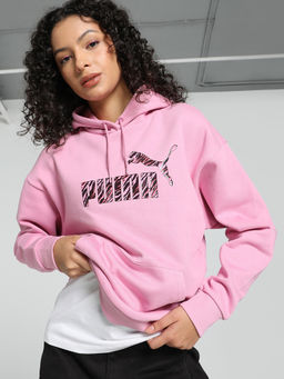 Puma - Animal Women's Pink Hoodies