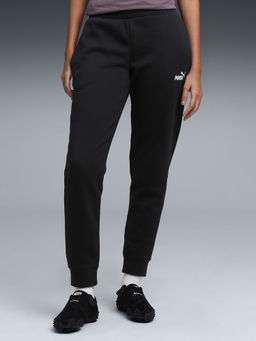 Puma - Essentials No. 1 Logo Women's Fleece Black Joggers
