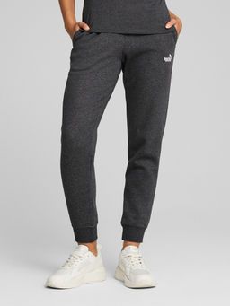 Puma - Essentials No. 1 Logo Women's Fleece Dark Grey Joggers