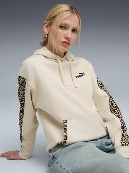 Puma - Essentials Women's Animal Print Fleece Hoodies