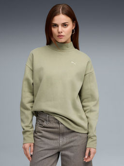 Puma - Her Women's Relaxed Fit Mid Neck Sweatshirt