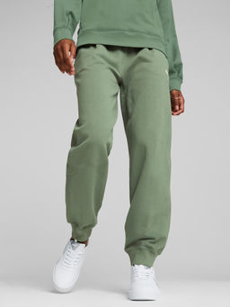 Puma - Her Women's Mid-Waist Training Olive Joggers