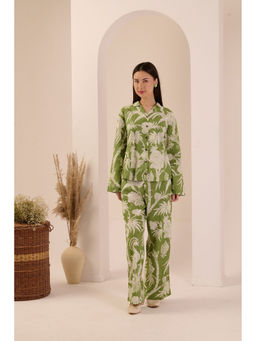 The Quince Life - Women Green Floral Co-ord Set