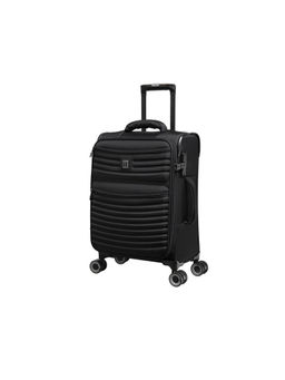 it luggage - Precursor Black Cabin 20 Inches Expandable Softsided Luggage Trolley With TSA Lock
