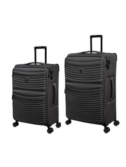 it luggage - Precursor Grey Set of 2 28-24 Inches Expandable Softsided TSA Luggage Trolley