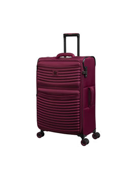 it luggage - Precursor Red Medium 24 Inches Expandable Softsided Luggage Trolley With TSA Lock