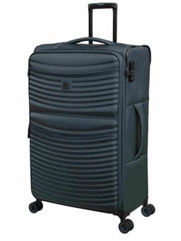 it luggage - Precursor Teal Large 28 Inches Expandable Softsided Luggage Trolley With TSA Lock
