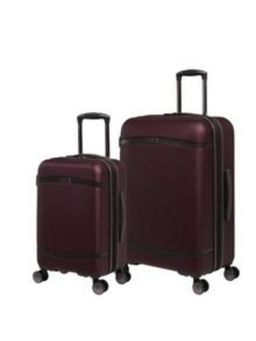 it luggage - Quaint Wine Set of 2 24-20 Inches Expandable Hardsided TSA Luggage Trolley