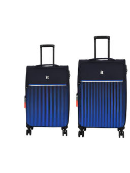 it luggage - The Lite Blue Set of 2 28-24 Inches Expandable Softsided TSA Luggage Trolley