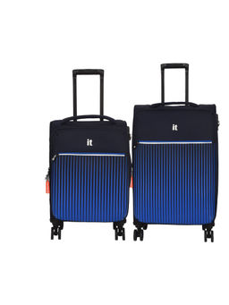 it luggage - The Lite Blue Set of 2 24-20 Inches Expandable Softsided TSA Luggage Trolley