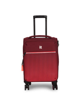 it luggage - The Lite Red Cabin 20 Inches Expandable Softsided Luggage Trolley With TSA Lock