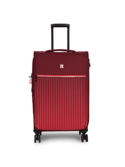 it luggage - The Lite Red Medium 24 Inches Expandable Softsided Luggage Trolley With TSA Lock