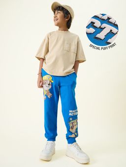 The Souled Store - Official Paw Patrol Chase And Rubble Boys Cotton Jogger