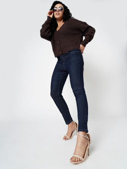 VERO MODA - X I.Scenery Iris Life Mid S Dark Blue Denim