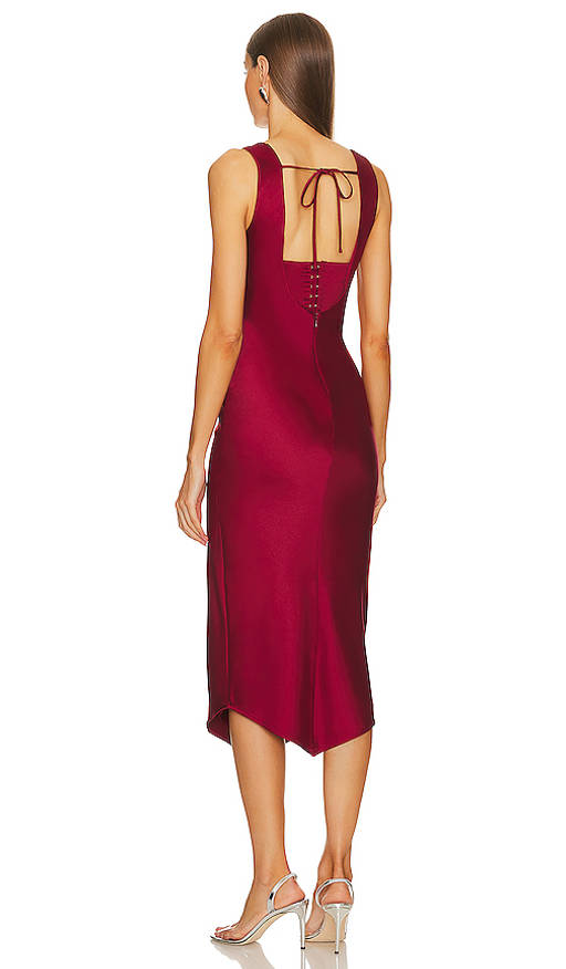 michael costello burgundy dress Buy x REVOLVE Kylen Midi Online Color:White Bengaline LABEL:Stndrd Denim Oldivine - Amy Anderssen