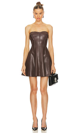 Norma Kamali - Strapless Grace Mini Dress