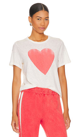 SUNDRY - Heart Boxy Tee