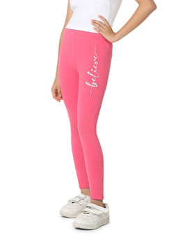 Plan B - Pink Printed Leggings