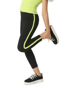 Plan B - Black Solid Leggings