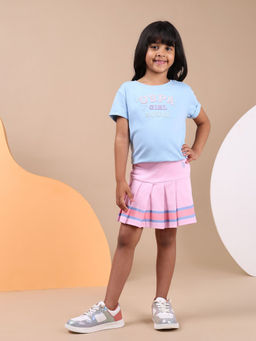 U.S. POLO ASSN. - Pink Solid Skorts