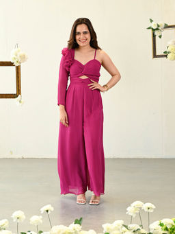 ORDINAREE - Purple Glamour Jumpsuit