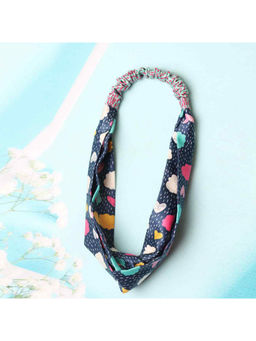 Tossido - Rainy Day Soft Satin Criss-Cross Top Headband