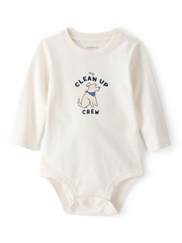 Carter's - Baby Cotton Full Sleeve Graphic Romper