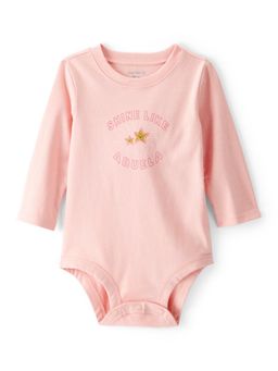 Carter's - Baby Girl Shine Like Abuela Full Sleeve Graphic Romper