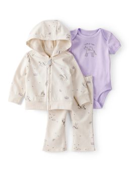 Carter's - Baby Girls Fantasy Print Little Jacket Romper and Pant