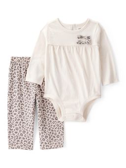 Carter's - Baby Girl Long-Sleeve Romper and Pant