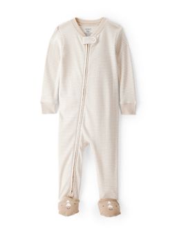 Carter's - Baby Boy Rhino Full Sleeve 2-Way Zip Sleepsuit