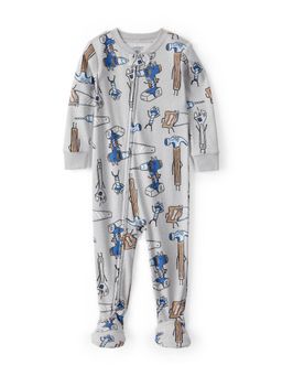 Carter's - Baby Boy Construction Print Full Sleeve Sleepsuit